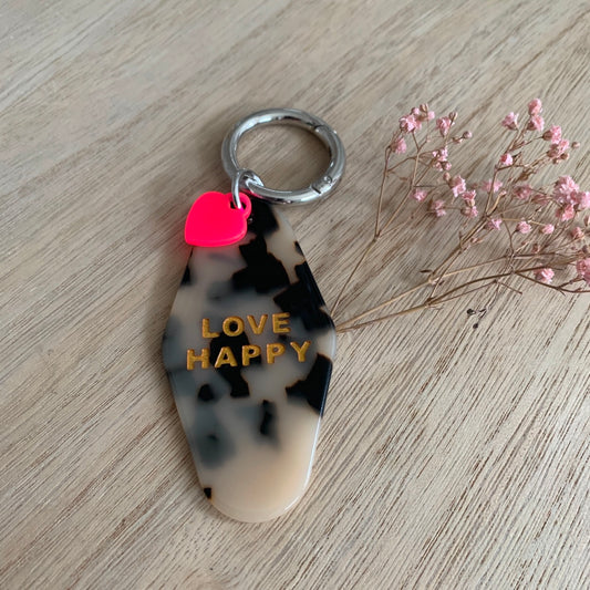 Sleutelhanger ‘Love Happy’