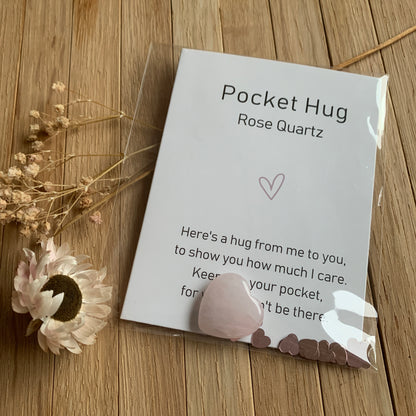 Pocket gift Rose Quartz